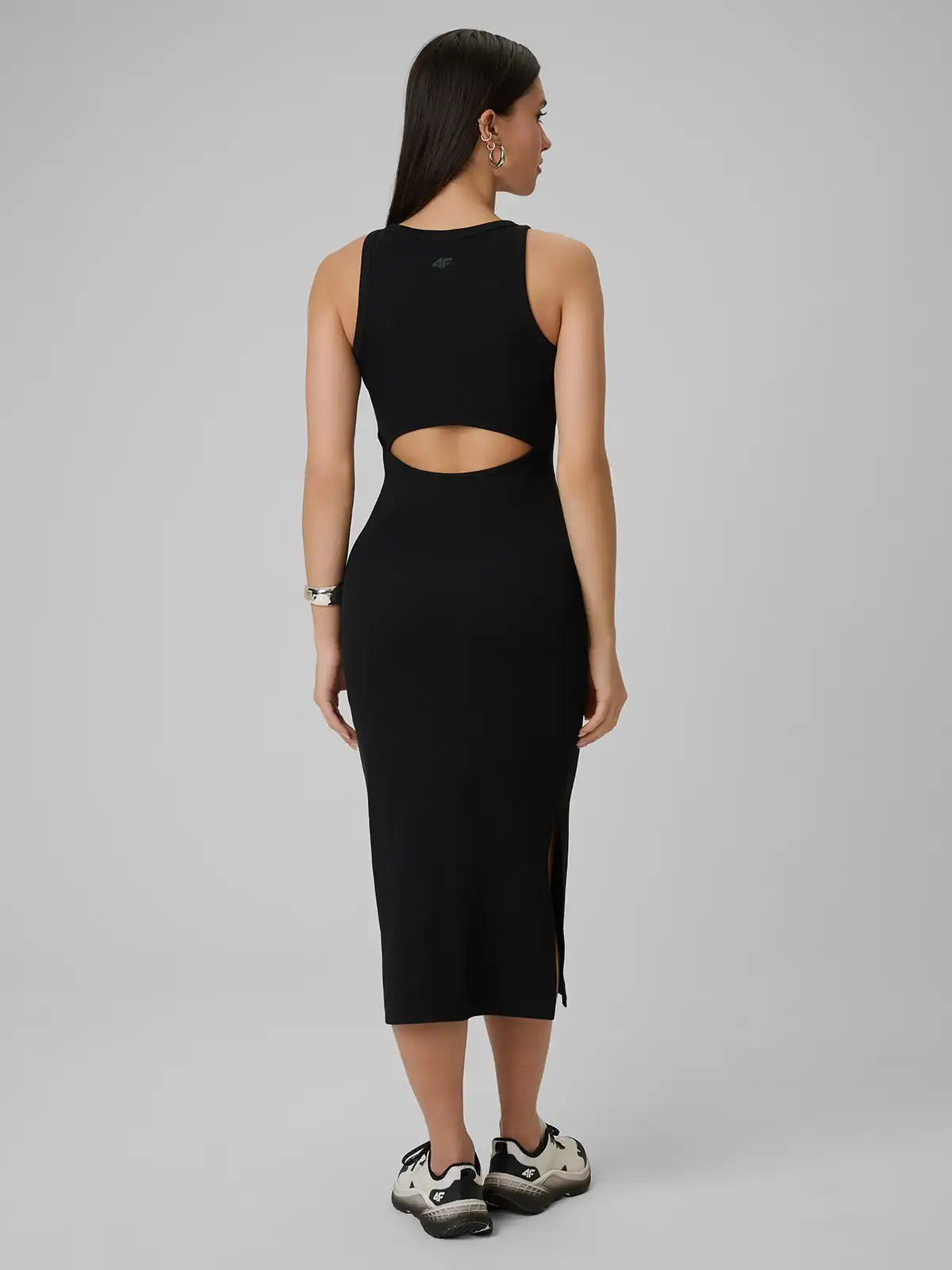 Rochie pentru femei 4F F184 4FWSS26TDREF184 deep black