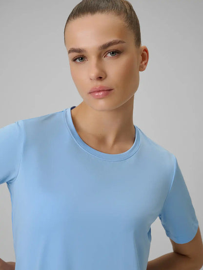 Tricou de fitness pentru femei 4F F1847 4FWSS26TFTSF1847 blue