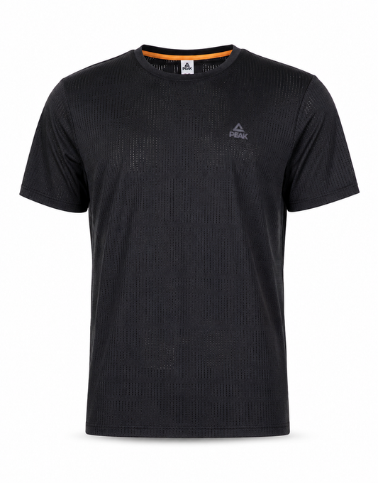 Мужская футболка для бега Peak FW6262001 black