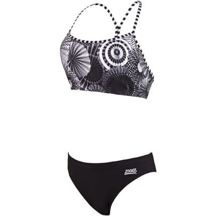 Costum de baie Zoggs Tassles 2 Piece Crossback