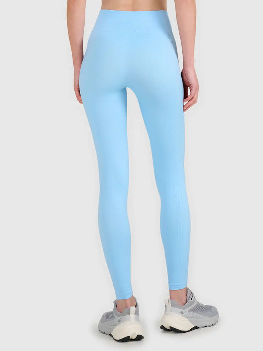 Legginși de antrenament pentru femei 4F  F420 4FWSS26TFTIF420 blue