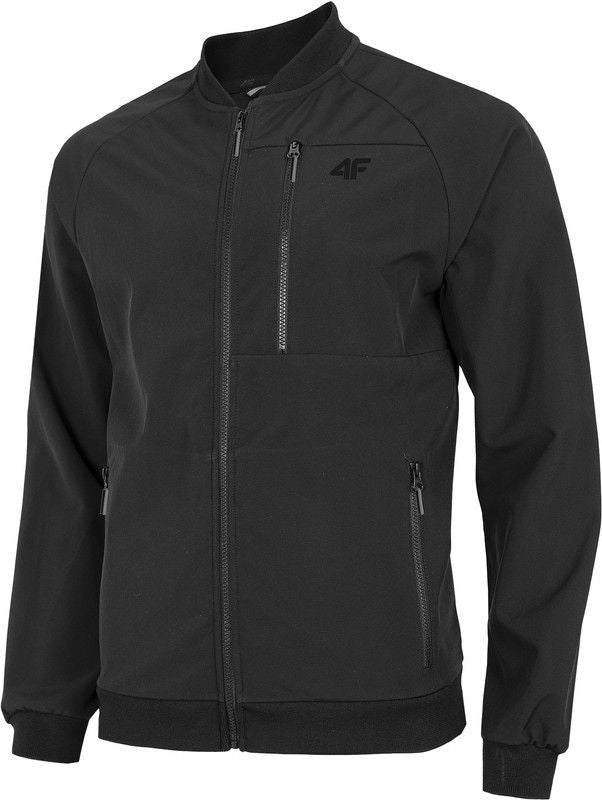 Куртка h4l22-sfm002 softshell black