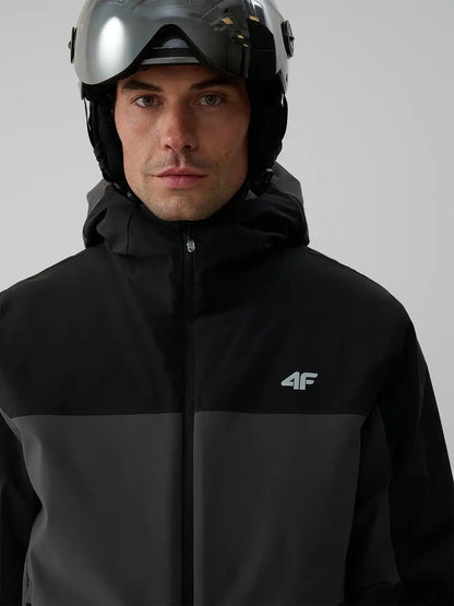 Geacă de ski pentru bărbați 4F M1203 4FWAW26TTJAM1203 dark grey