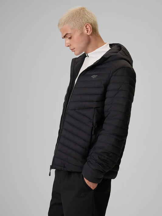 Мужской пуховик с капюшоном 4F M0935 4FWAW26TDJAM0935 deep black