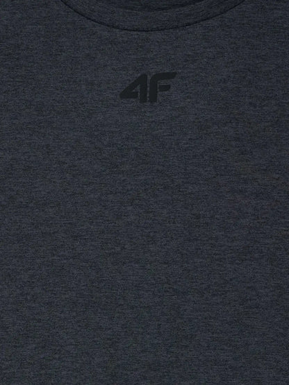 Мужская футболка для фитнеса 4F M2354 4FWAW26TFTSM2354 anthracite melange