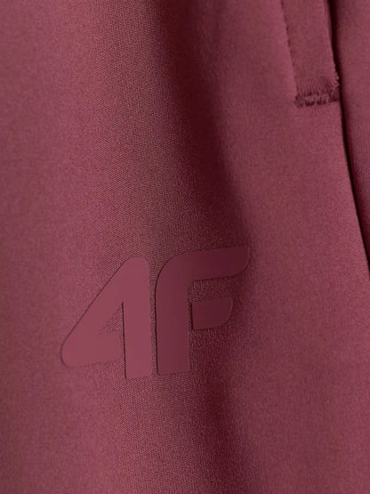 Женские спортивные штаны 4F  F1389 4FWAW26TFTRF1389 burgundy