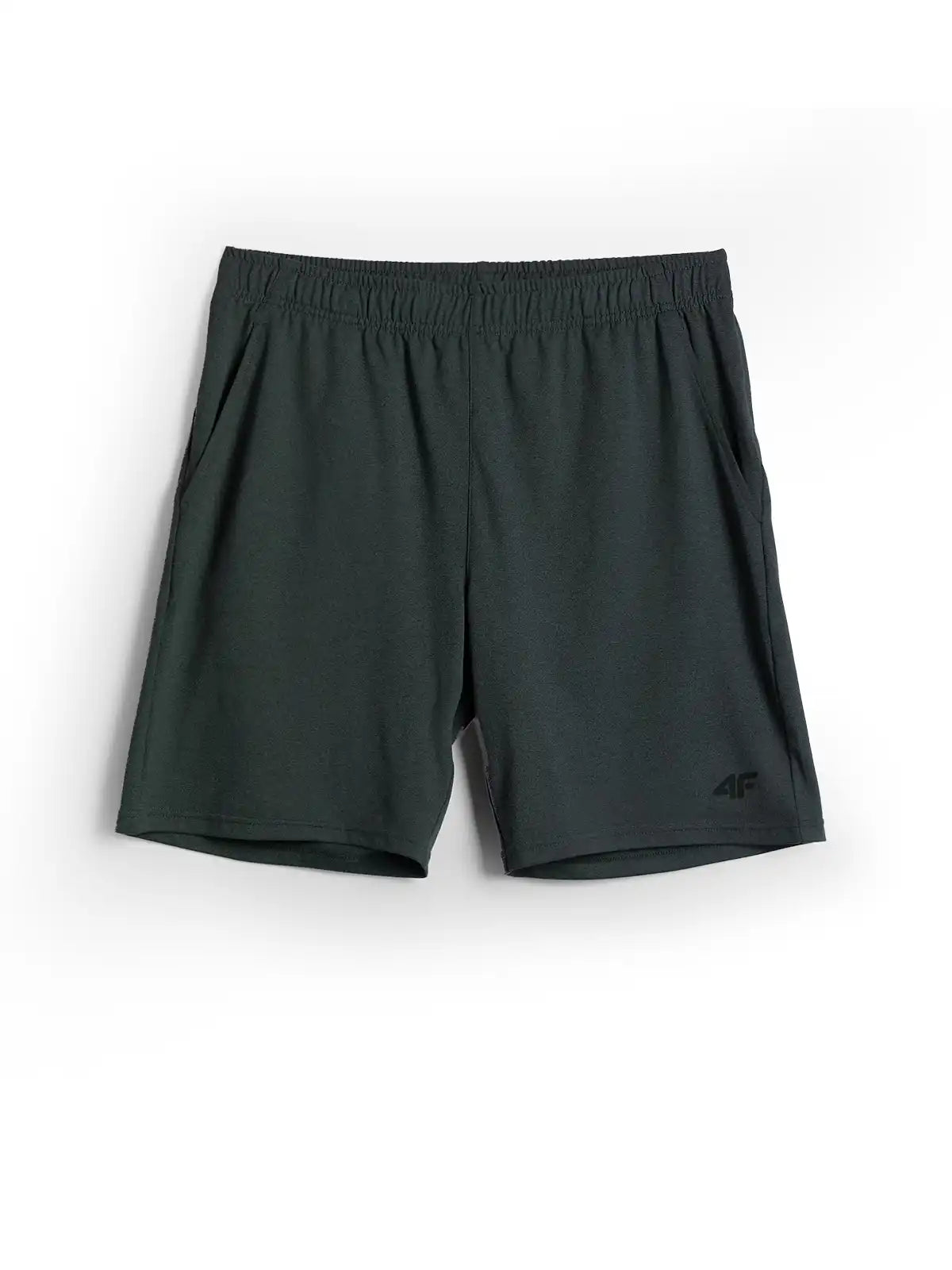 Pantaloni scurți de fitness pentru bărbați 4F  M1671 4FWAW26TFSHM1671 anthracite melange