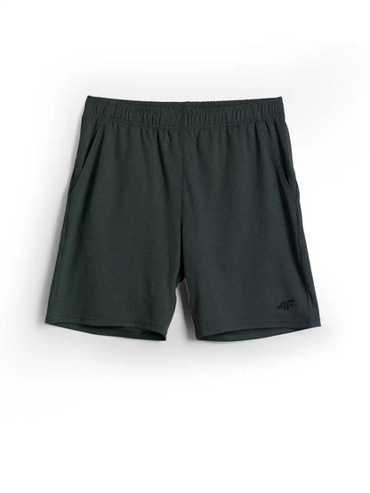 Pantaloni scurți de fitness pentru bărbați 4F  M1671 4FWAW26TFSHM1671 anthracite melange