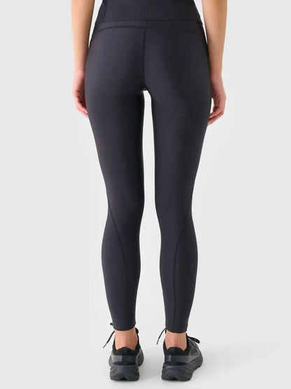 Legginși de antrenament pentru femei 4F F366 4FWAW25TFTIF366 deep black