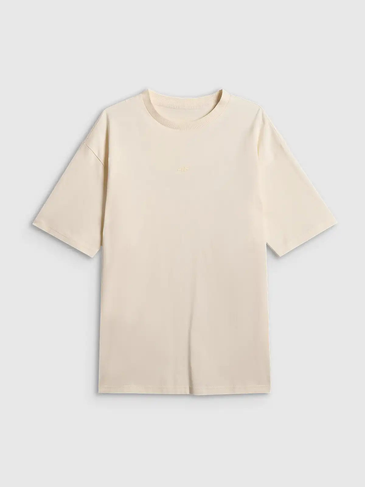 Женская футболка casual  4F F2744 4FWSS26TTSHF2744 creme