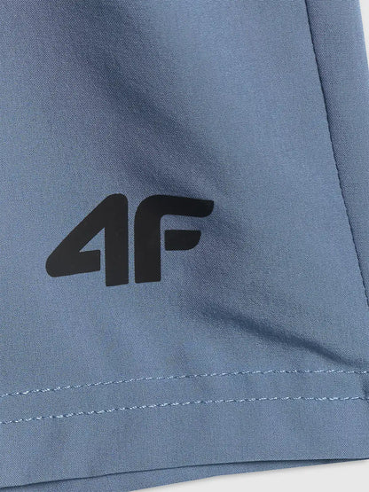 Pantaloni scurți de antrenament pentru bărbați  4F M1278 4FWSS26TFSHM1278 denin