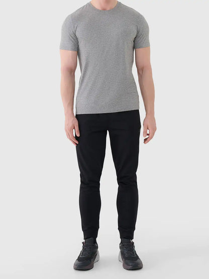 Мужская футболка для фитнеса 4F M2354 4FWAW26TFTSM2354 grey melange