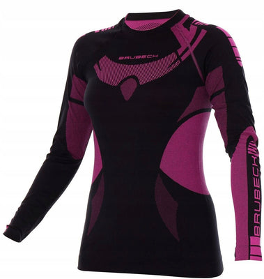 Лонгслив термо Brubeck ls13070 dry women's sweatshirt black