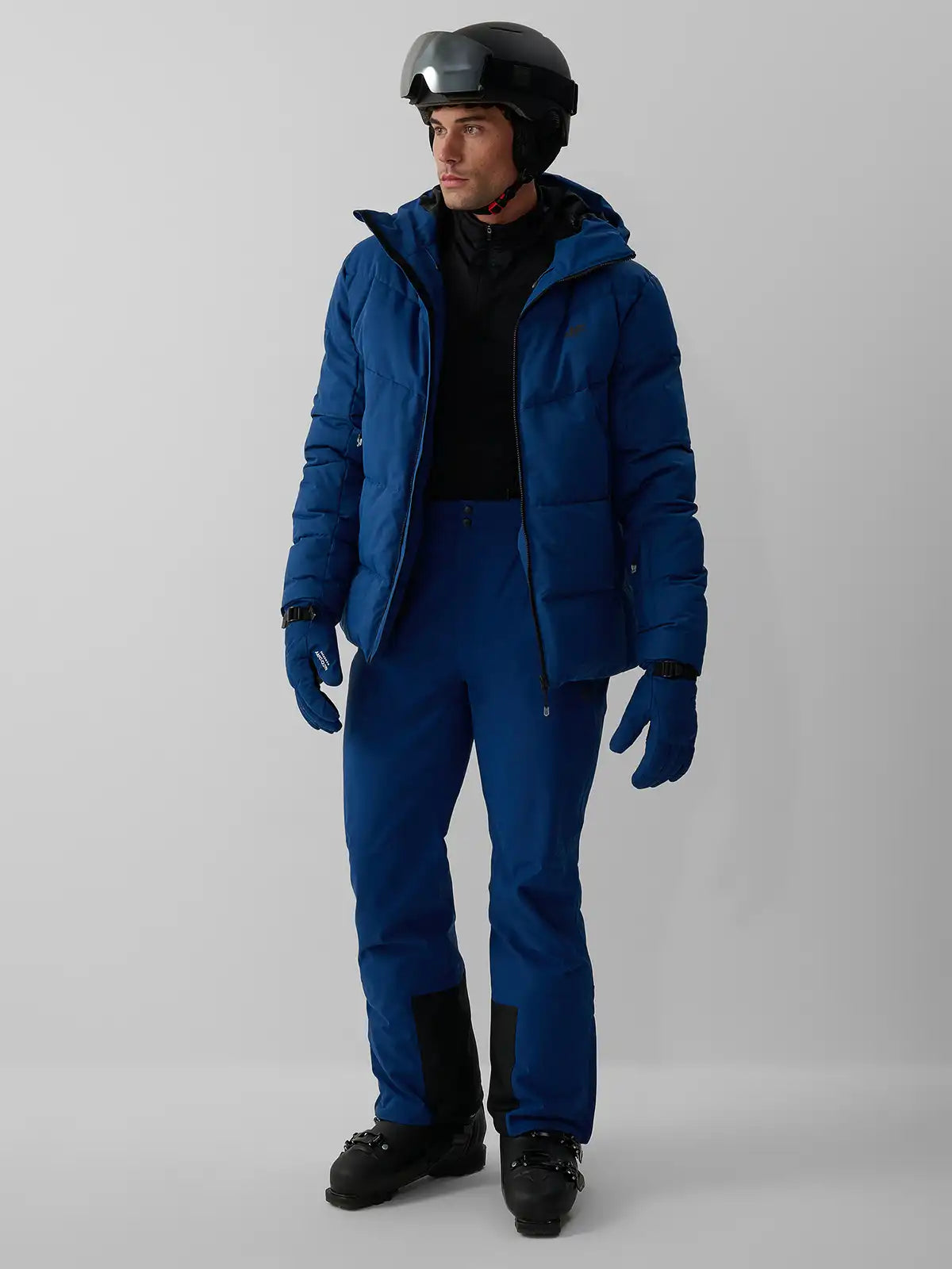 Pantalonii de schi pentru bărbați 4F M1453 4FWAW26TFTRM1453 dark blue