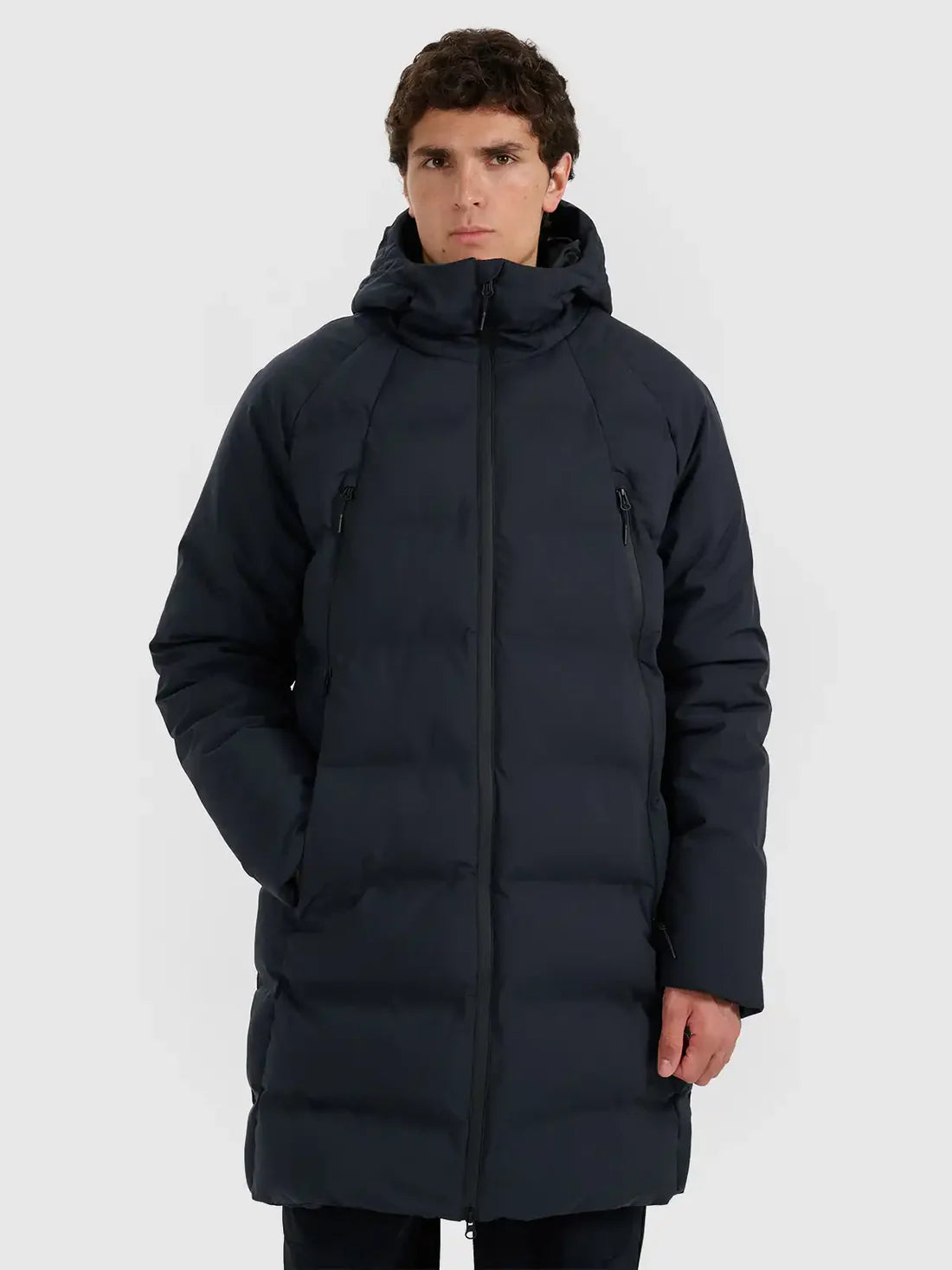 Jachetă impermeabilă pentru bărbați 4F M0995 4FWAW25TTJAM0995 deep black