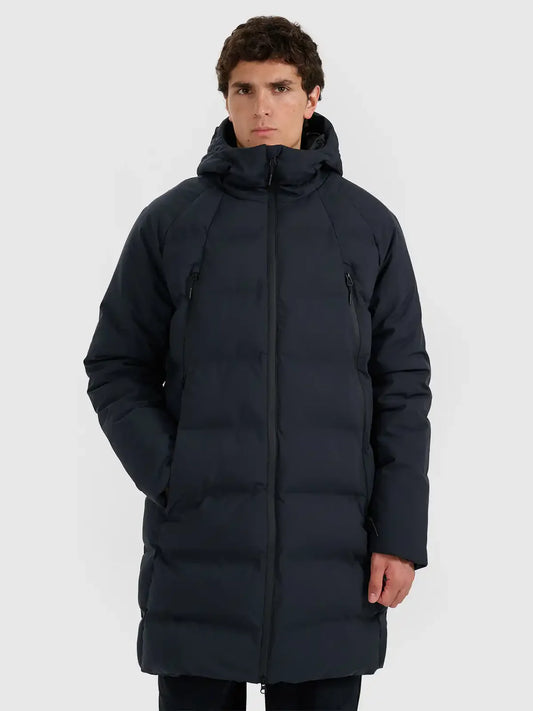 Jachetă impermeabilă pentru bărbați 4F M0995 4FWAW25TTJAM0995 deep black