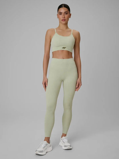 Bra pentru fitness 4F F203 4FWSS26USBAF203 light green