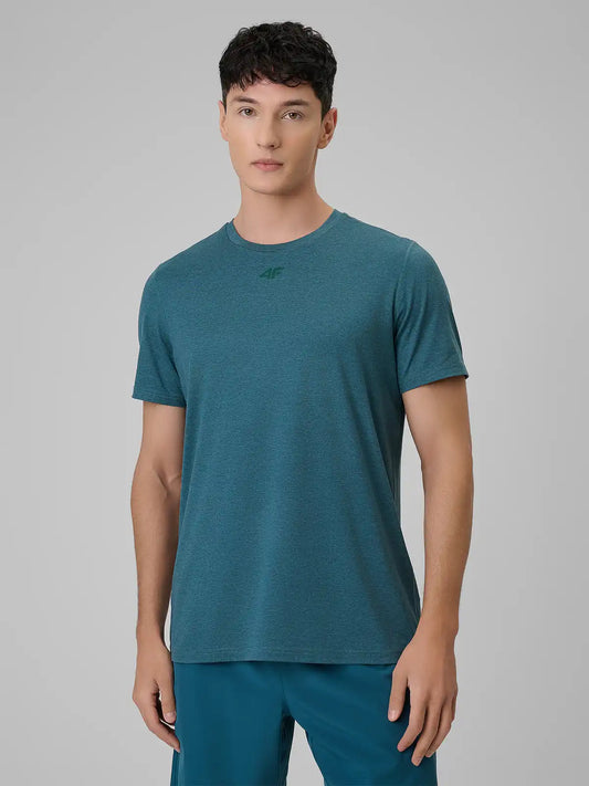 Мужская футболка для тренировок 4F M1786 4FWSS26TFTSM1786 green melange