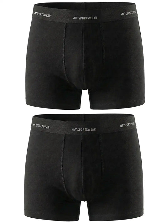 Трусы-боксеры 4F M080 (2pack) 4FWMM00UBXSM080 deep black