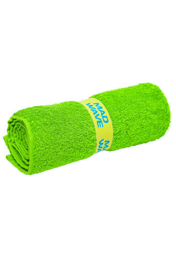 Полотенце madwave m0762 01 2 10w cotton soft terry towel 70*140 cm green
