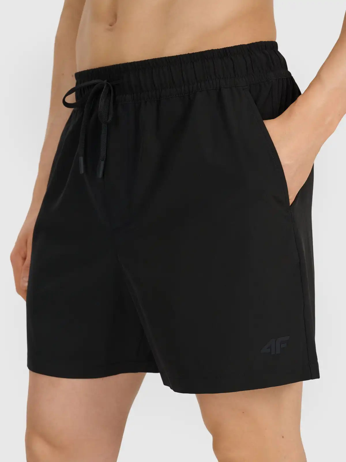 Мужские пляжные шорты 4F M134 4FWSS25UBDSM134 deep black