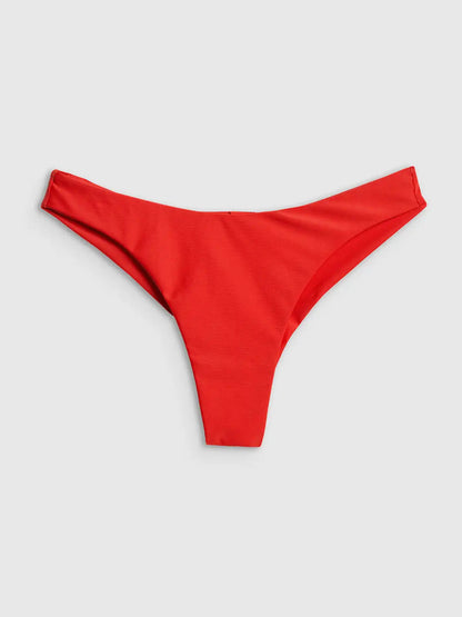 Slip de baie bikini pentru femei 4F F088 4FWSS26UBKBF088 red