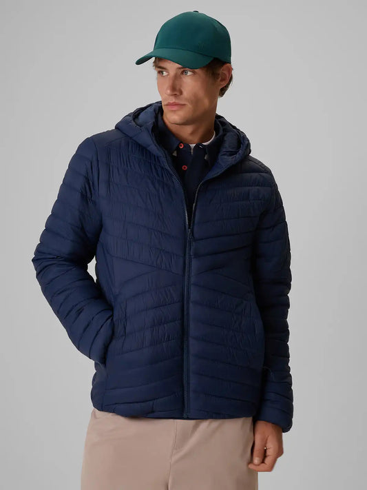 Мужской пуховик с капюшоном 4F M0935 4FWAW26TDJAM0935 navy