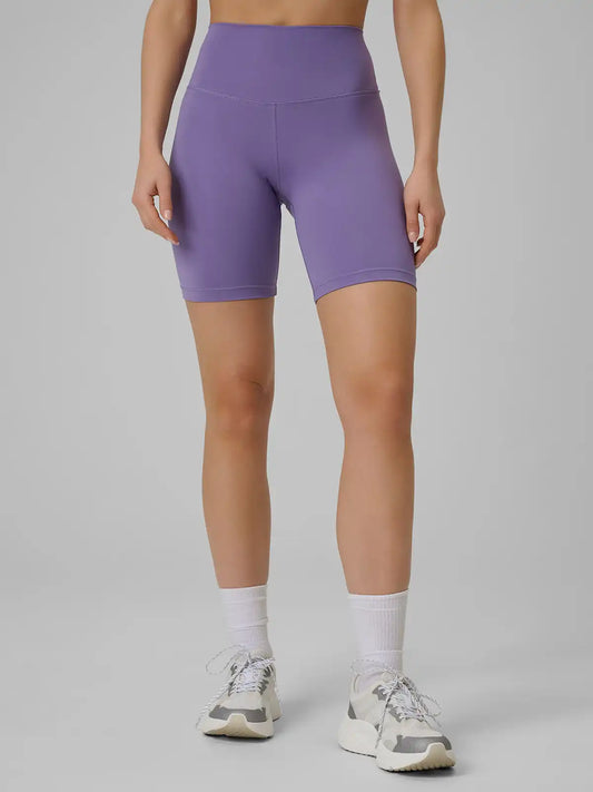 Женские короткие леггинсы для фитнеса 4F F085 4FWSS26TFSTF085 violet