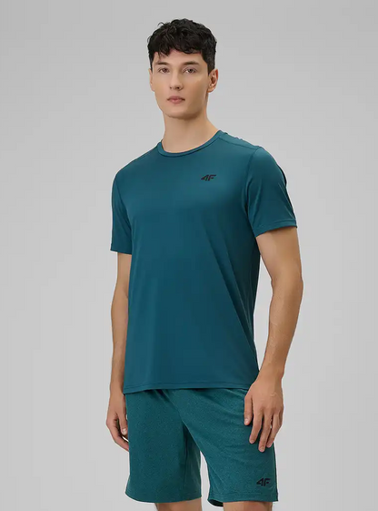 Tricou de antrenament pentru bărbați 4F M1785 4FWSS26TFTSM1785 green