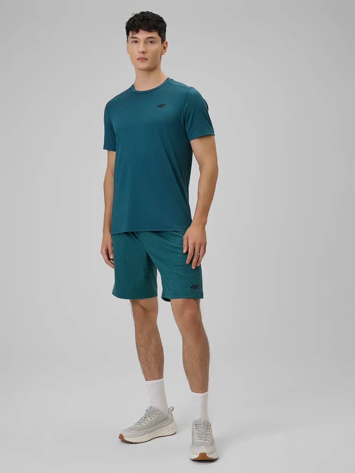Tricou de antrenament pentru bărbați 4F M1785 4FWSS26TFTSM1785 green