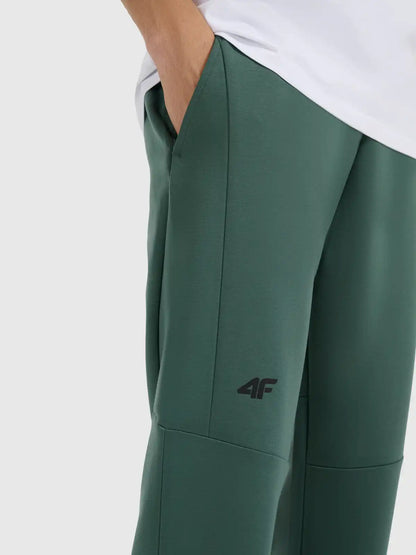 Joggeri pentru bărbați casual 4F M1194 4FWAW25TTROM1194 green