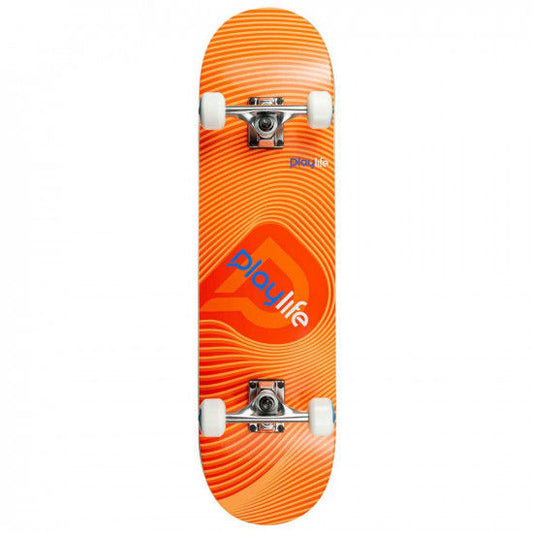 Скейтборд play life orange