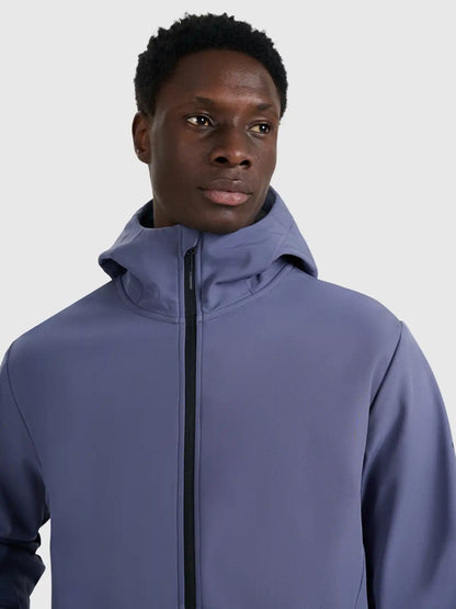 Jacheta rezistentă la vânt pentru bărbați 4FM362 4FWAW25TSOFM362 denim