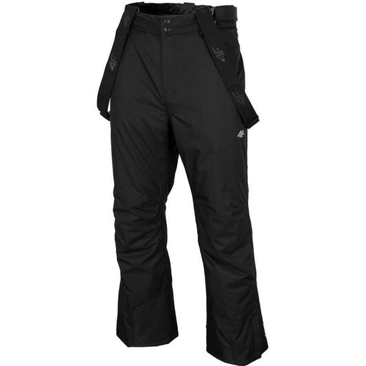 Pantaloni pentru ski 4F MEN'S SKI TROUSERS SPMN001 DEEP BLACK