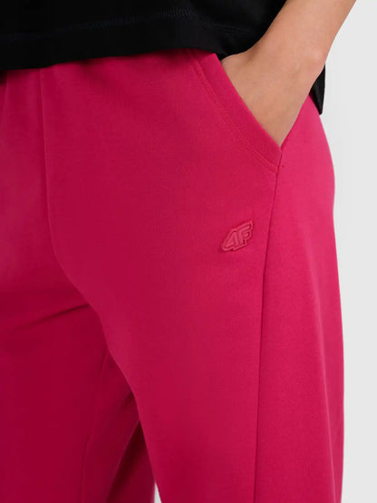 Женские джоггеры 4F F1205 4FWAW25TTROF1205 dark pink