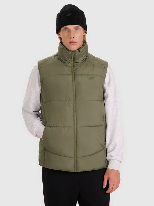 Vestă pentru bărbați  4F M295 4FRAW25TVJAM295 khaki