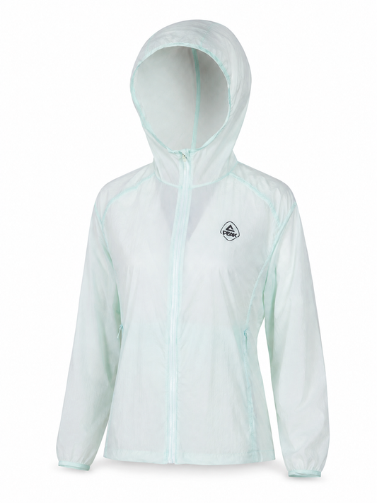 Женская солнцезащитная ветровка для бега Peak  FW2262222 green