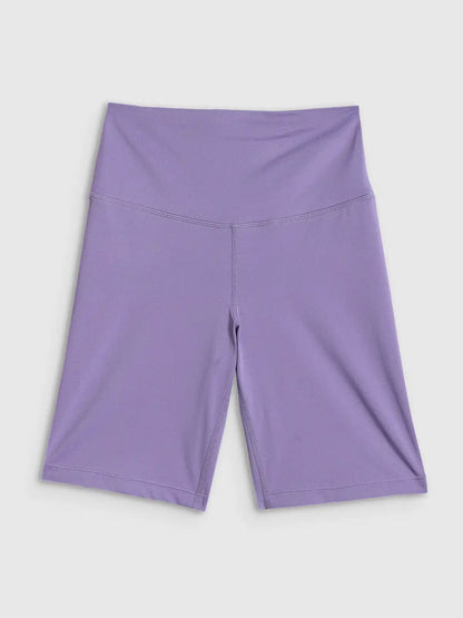 Женские короткие леггинсы для фитнеса 4F F085 4FWSS26TFSTF085 violet