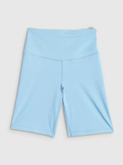 Женские короткие леггинсы для фитнеса 4F F085 4FWSS26TFSTF085 blue