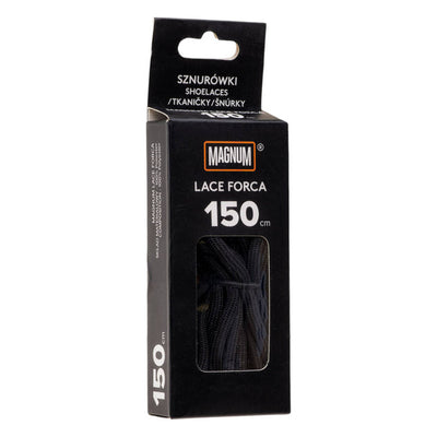 Șireturi Magnum Lace Forca black 150 cm