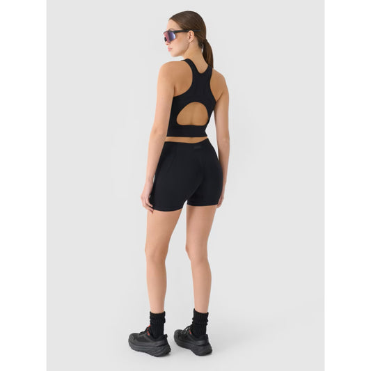 Legginși de antrenament pentru femei  4F F055 4FRAW24TFSTF055 deep black