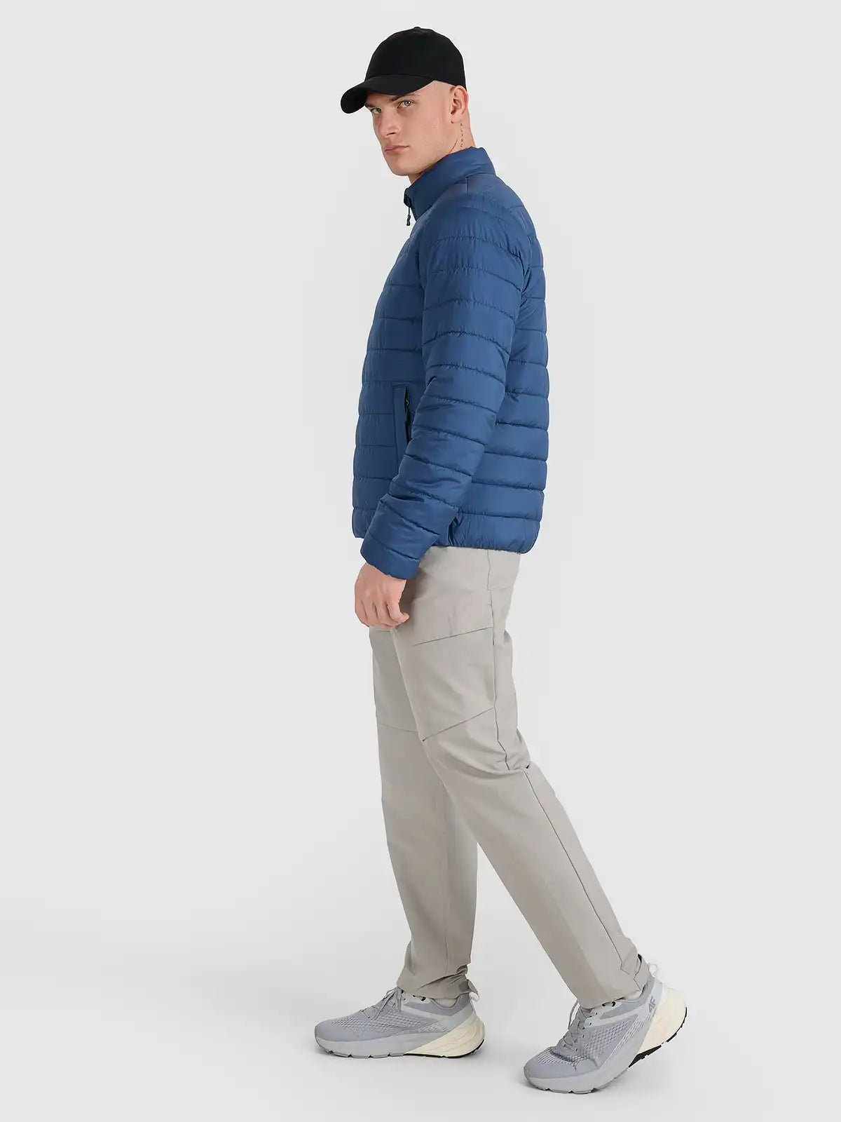 Мужской пуховик 4F M597 4FWAW25TDJAM597 denim