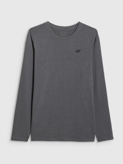 Мужской лонгслив casual 4F M611 4FWMM00TLONM611 dark grey