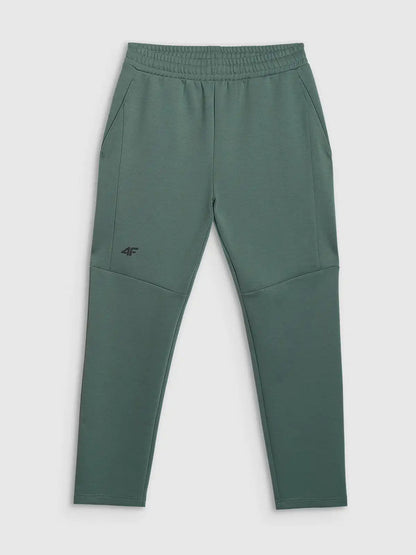 Joggeri pentru bărbați casual 4F M1194 4FWAW25TTROM1194 green