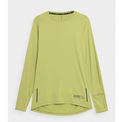 Longsleeve pentru alergare 4F LONGSLEEVE FNK M078 4FSS23TFLOM078 GREEN