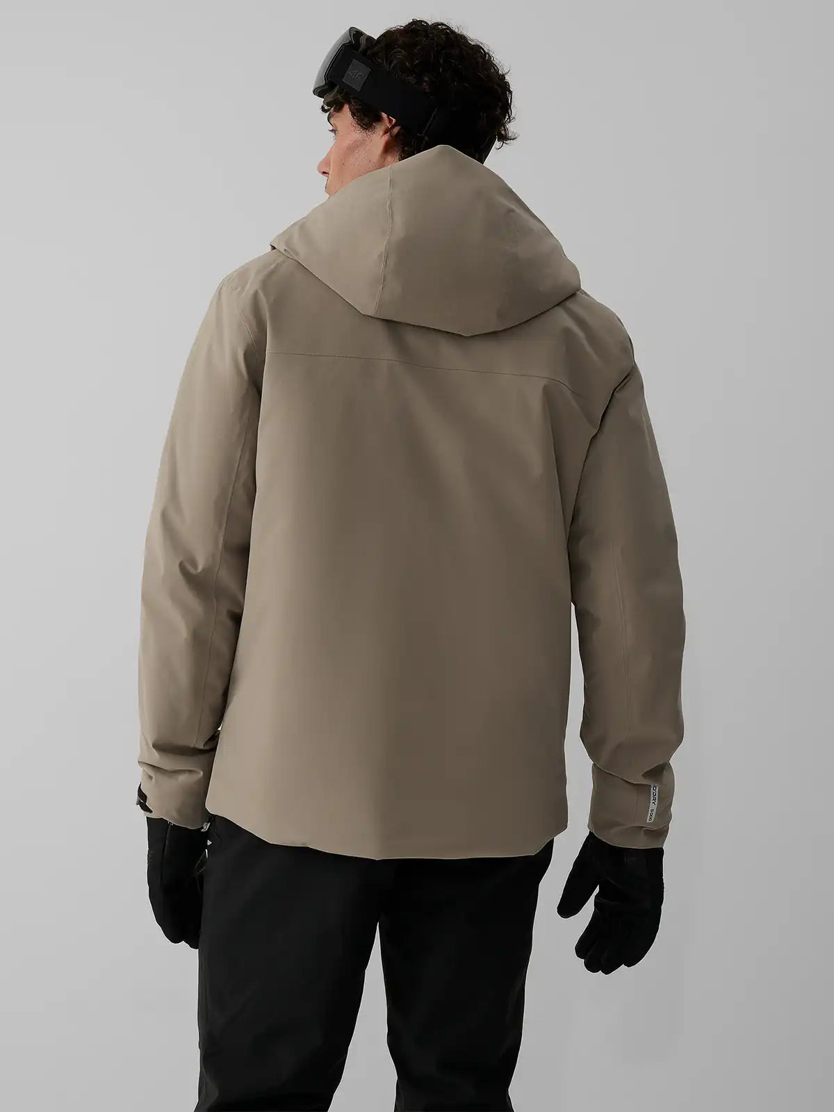 Geacă de ski pentru bărbați 4F M1202 4FWAW26TTJAM1202 beige