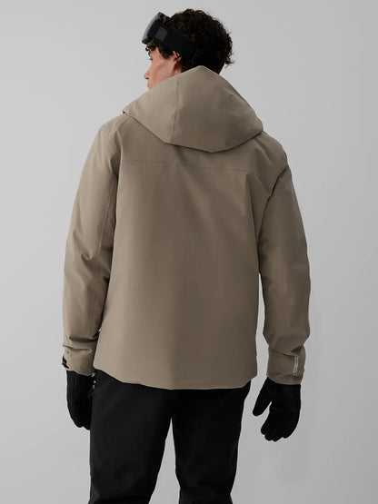 Geacă de ski pentru bărbați 4F M1202 4FWAW26TTJAM1202 beige