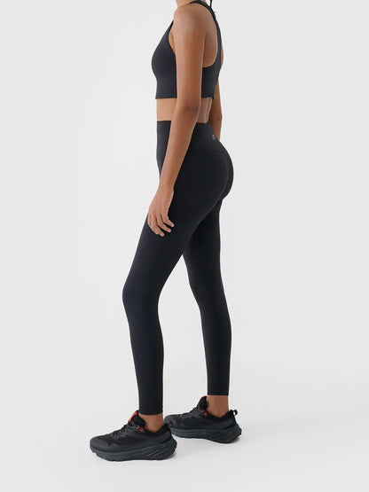 Legginși de antrenament pentru femei  4F F418 4FWSS26TFTIF418 deep black