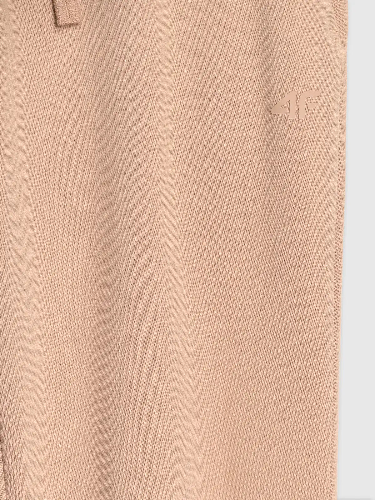 Joggeri pentru femei 4F  F1269 4FWAW25TTROF1269 beige