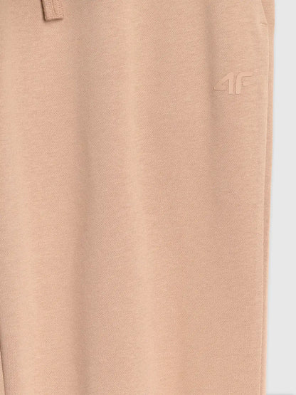 Joggeri pentru femei 4F  F1269 4FWAW25TTROF1269 beige